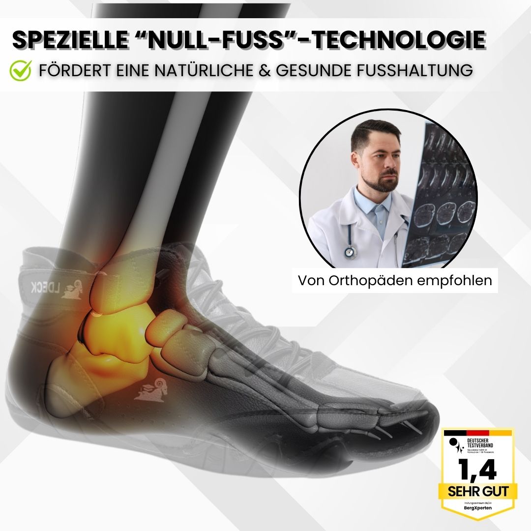 GRATIS OrthoMind - ergonomische, wasserdichte & rutschfeste Barfußschuh