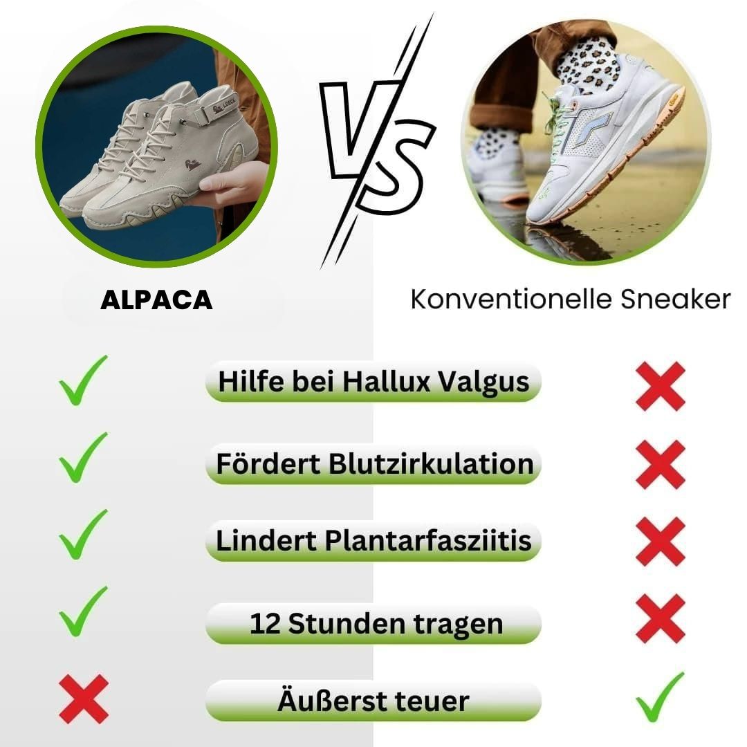 Alpaca – Leder-Barfußschuhe mit Komfort