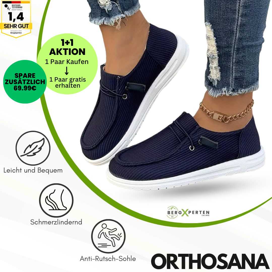 GRATIS OrthoSana - orthopädische schmerzlindernde Freizeitschuhe für Damen - Sonderaktion 1+1 Gratis (Copia)