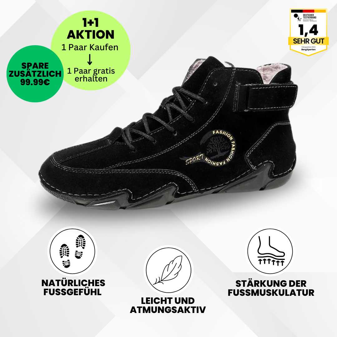 GRATIS FeelFree – ergonomische, schmerzlindernde & wasserdichte Barfußschuhe