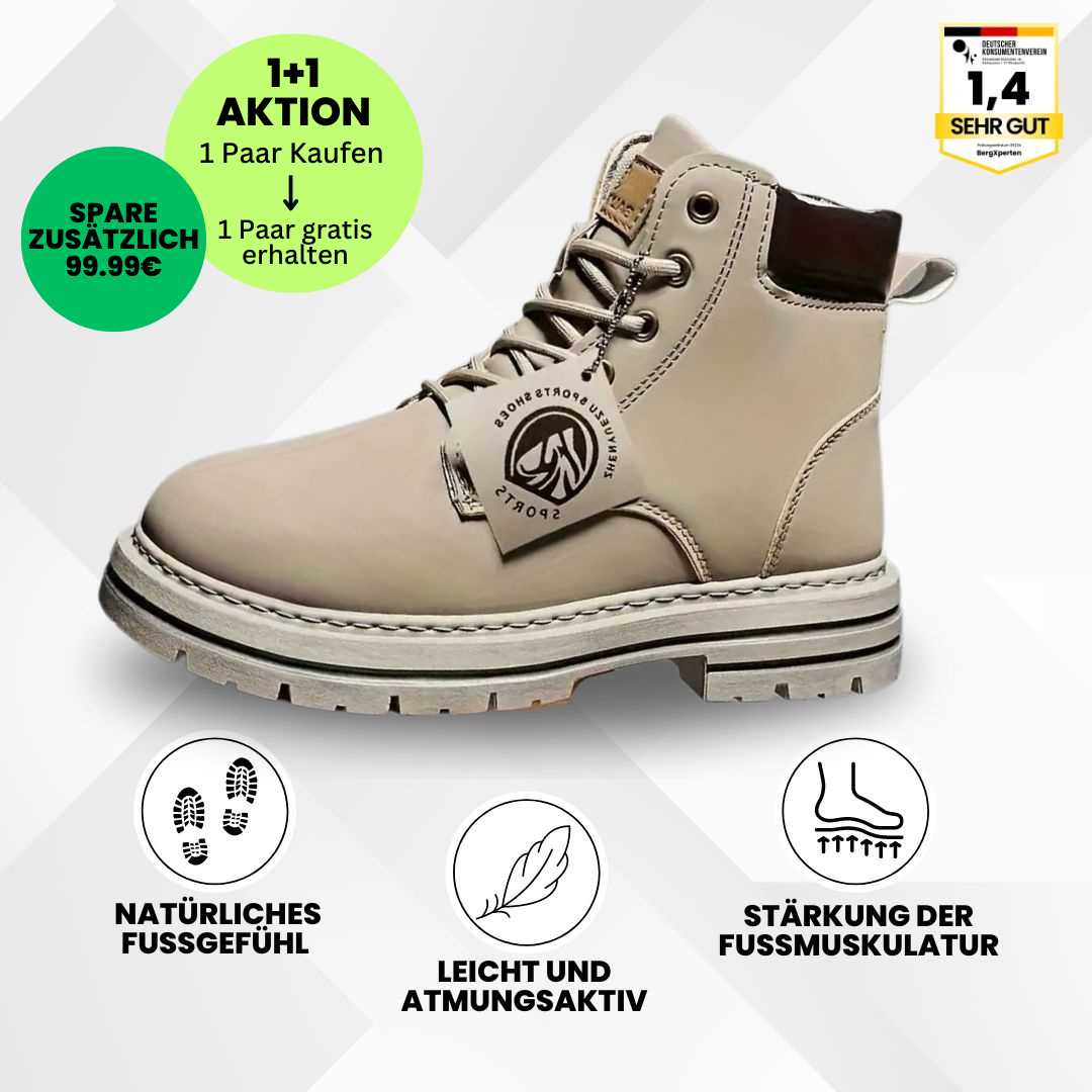 GRATIS Orthoboot - ergonomisch schmerzlindernder Komfort-Stiefel für Herbst/Winter