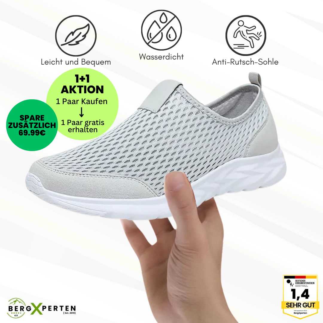 GRATIS OrthoGo - schmerzlindernder, federleichter und wasserfester Ortho Schuh
