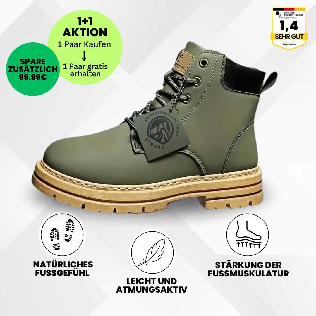 GRATIS Orthoboot - ergonomisch schmerzlindernder Komfort-Stiefel für Herbst/Winter