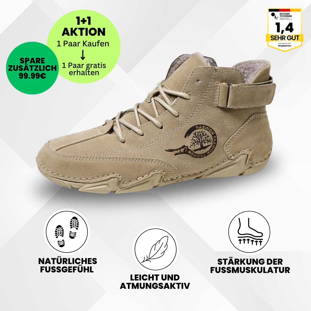 GRATIS FeelFree – ergonomische, schmerzlindernde & wasserdichte Barfußschuhe