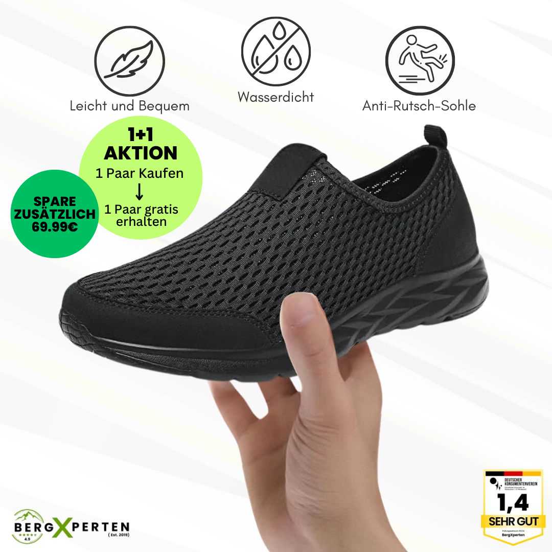 GRATIS OrthoGo - schmerzlindernder, federleichter und wasserfester Ortho Schuh