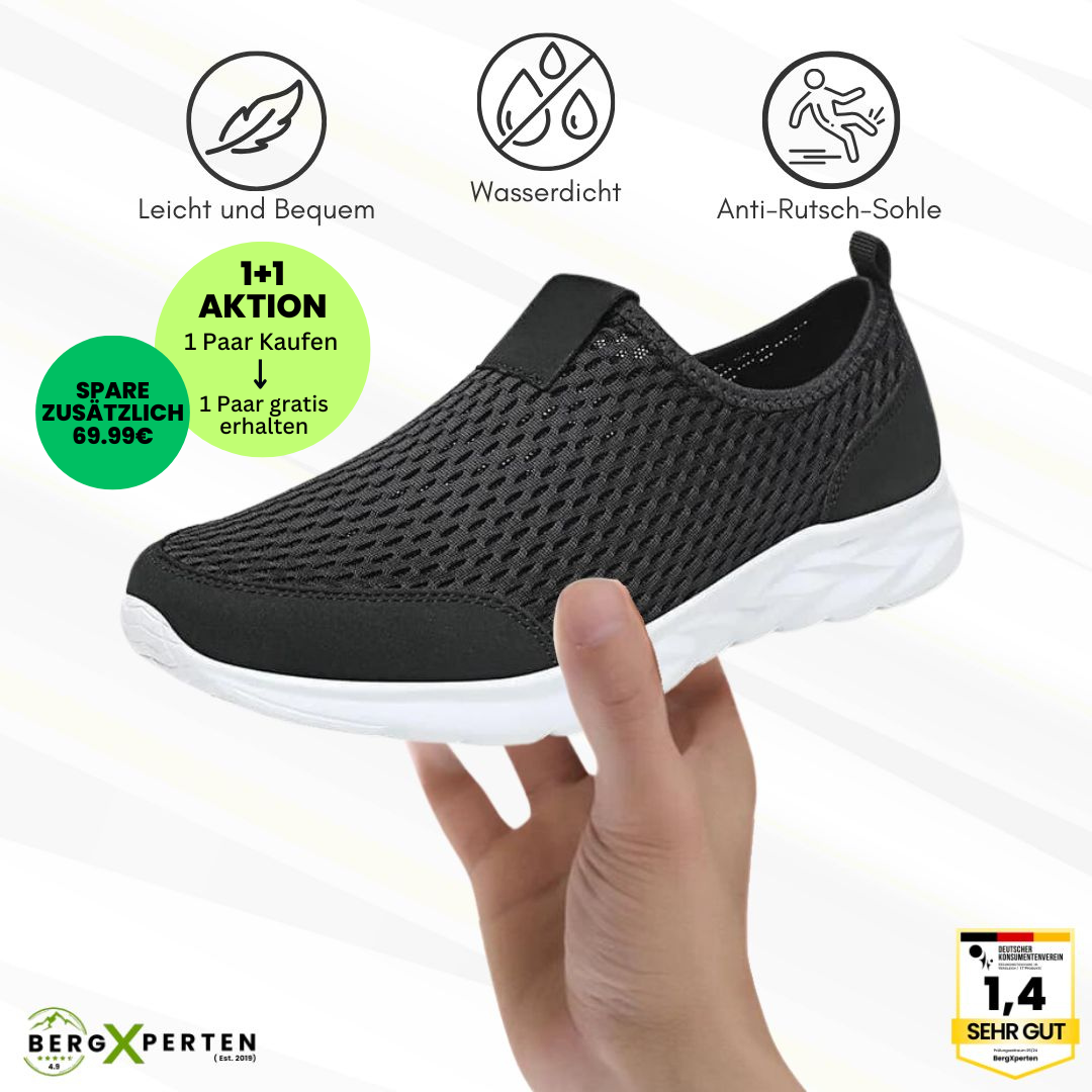 GRATIS OrthoGo - schmerzlindernder, federleichter und wasserfester Ortho Schuh
