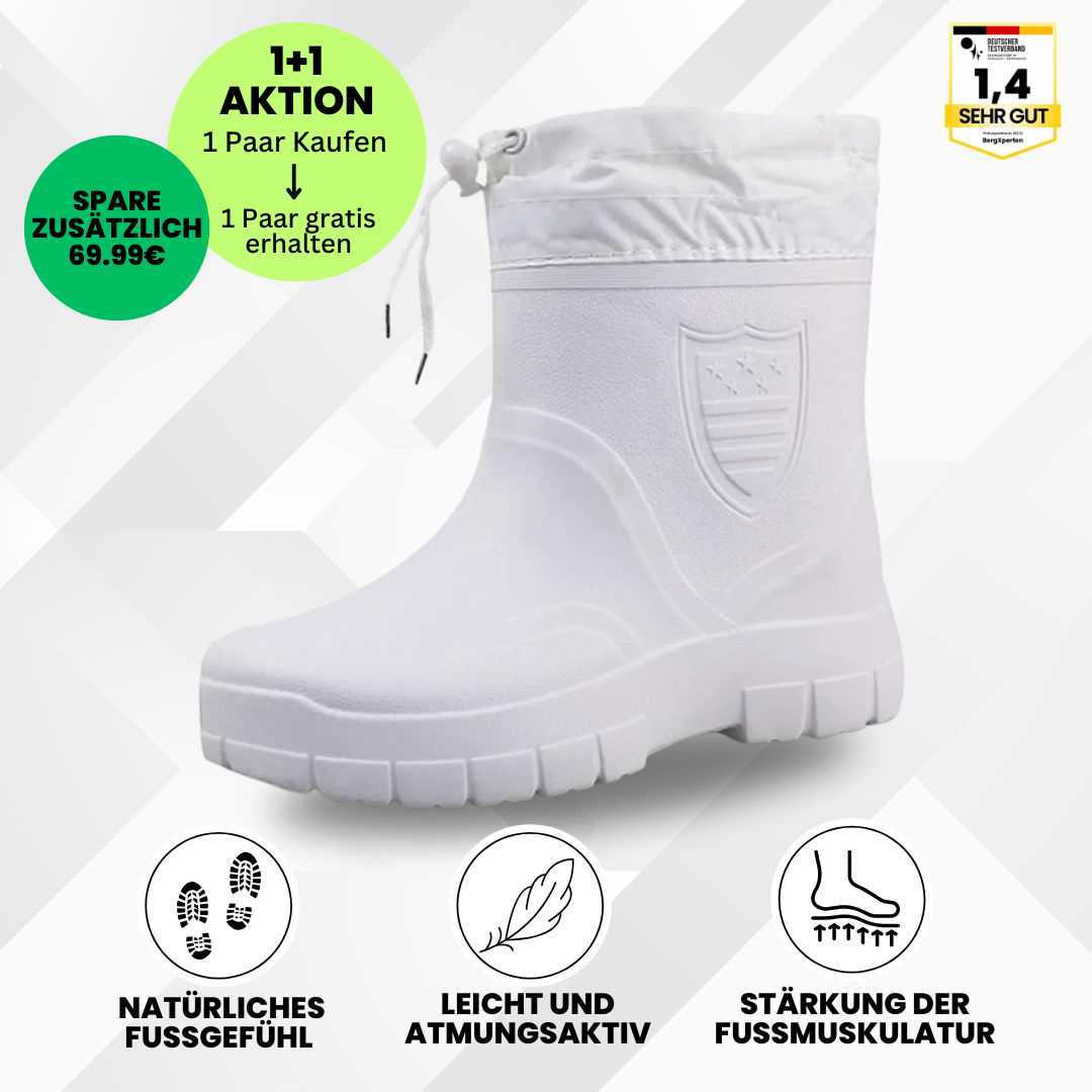 GRATIS RainTex - ergonomische & wasserdichte Thermo-Regenstiefel für den Winter
