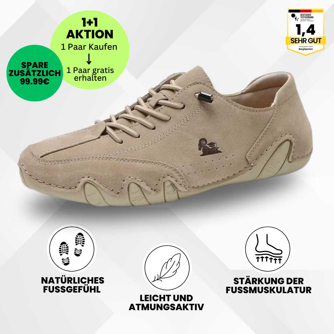 GRATIS OrthoActive - ergonomischer & schmerzlindernder Barfußschuh für maximalen Komfort