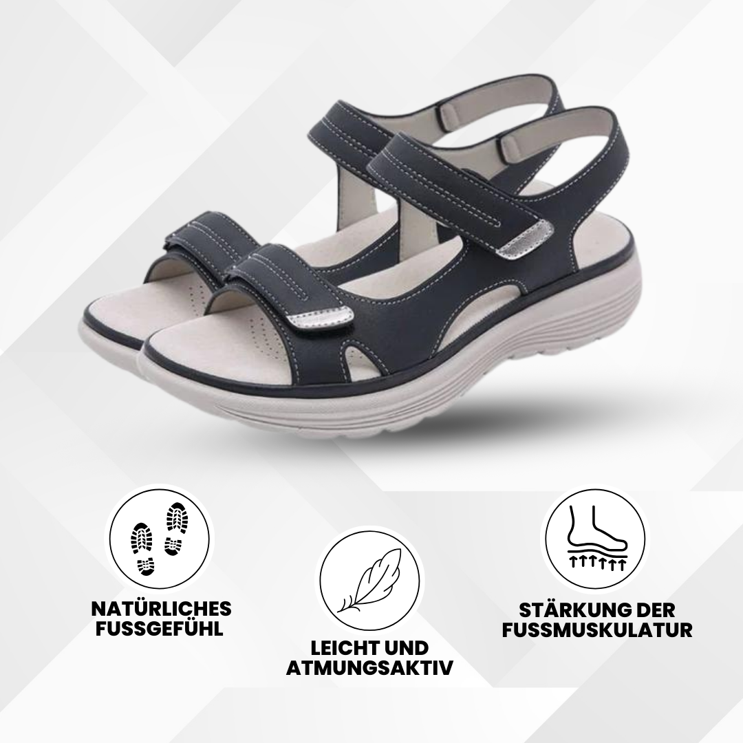 OrthoKlara - ergonomische, schmerzlindernde & rutschfeste Sandalen für Damen