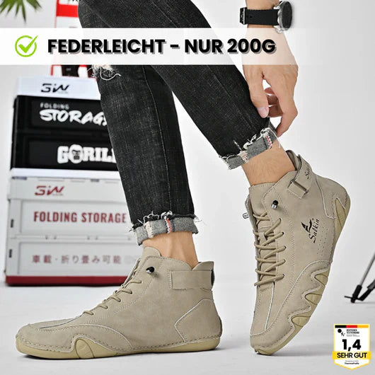 Alpaka – wasserdichte Leder-Barfußschuhe