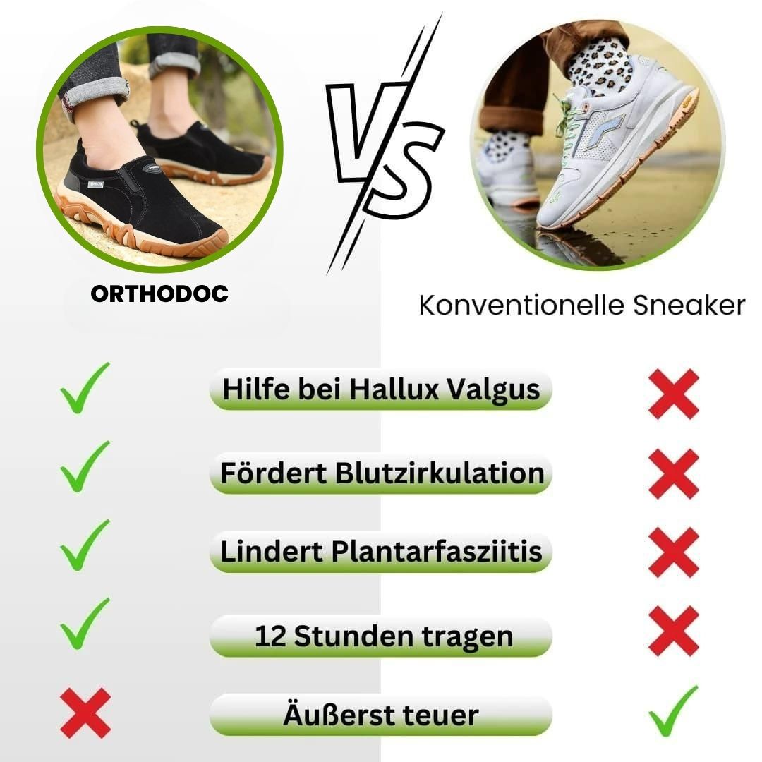 OrthoDoc – ergonomischer Unisex-Komfortschuh