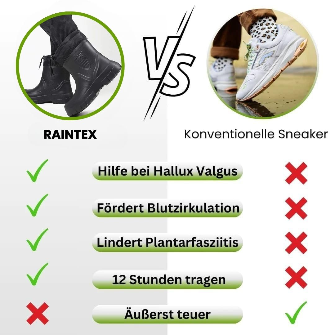 GRATIS RainTex - ergonomische & wasserdichte Thermo-Regenstiefel für den Winter