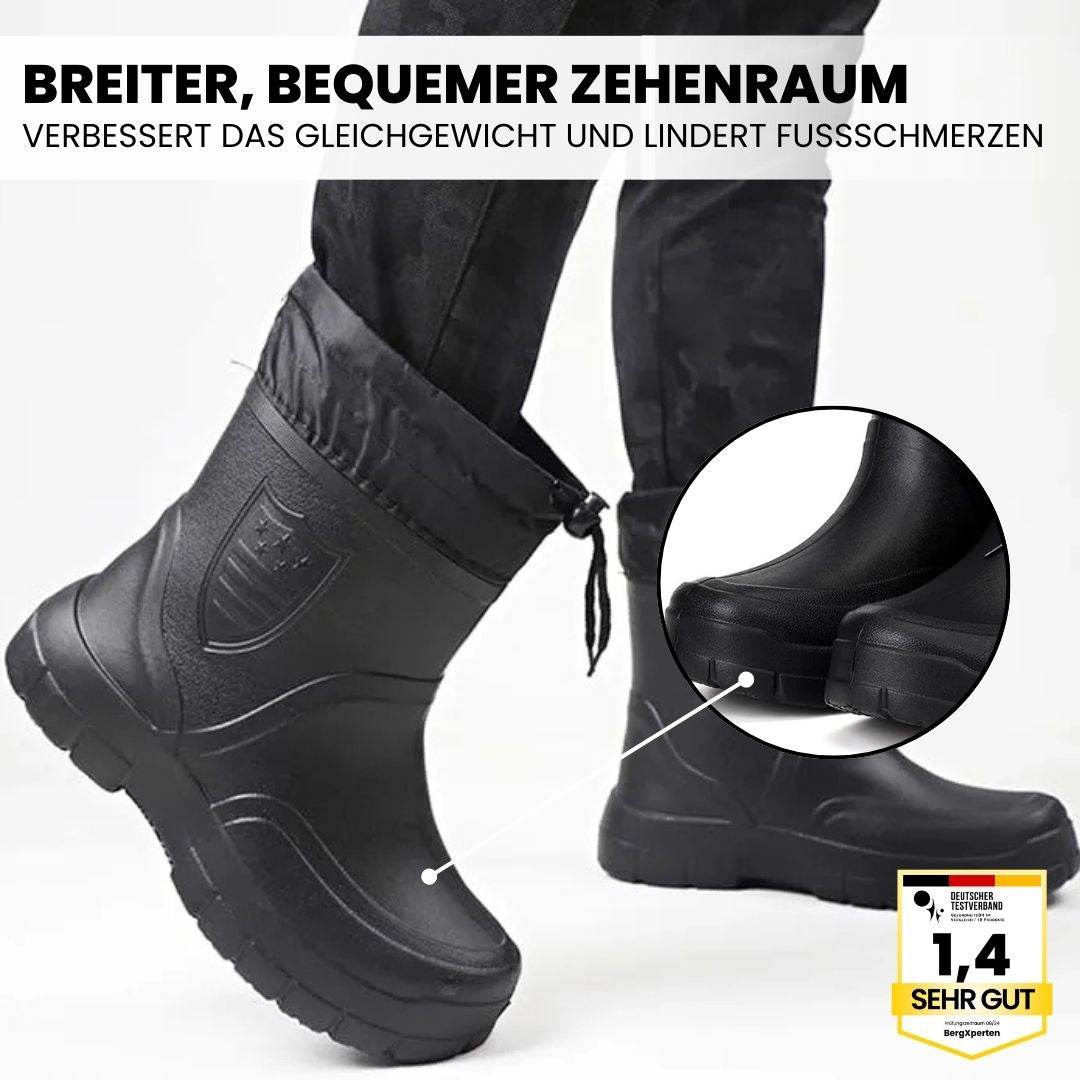 GRATIS RainTex - ergonomische & wasserdichte Thermo-Regenstiefel für den Winter