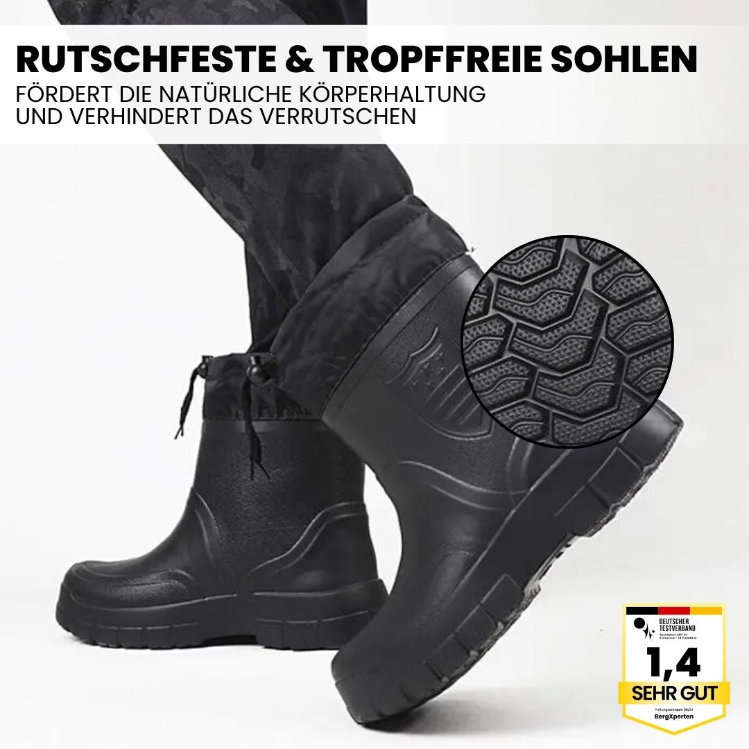 GRATIS RainTex - ergonomische & wasserdichte Thermo-Regenstiefel für den Winter