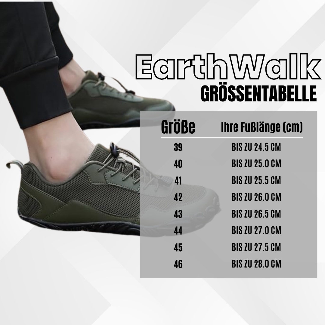 EarthWalk – wasserdichter Barfußschuh für Herbst/Winter