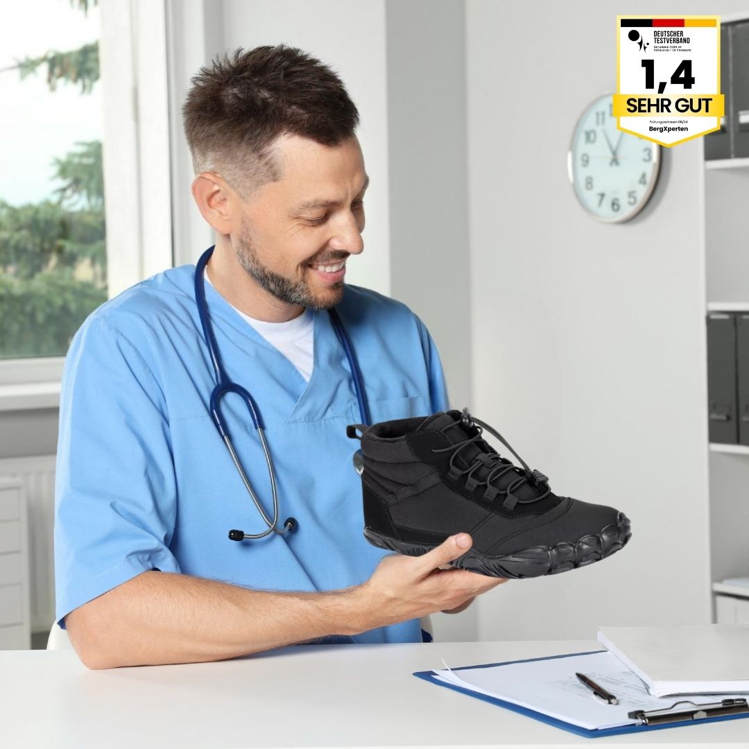 OrthoFreezr – wasserfeste Thermo-Barfußschuhe