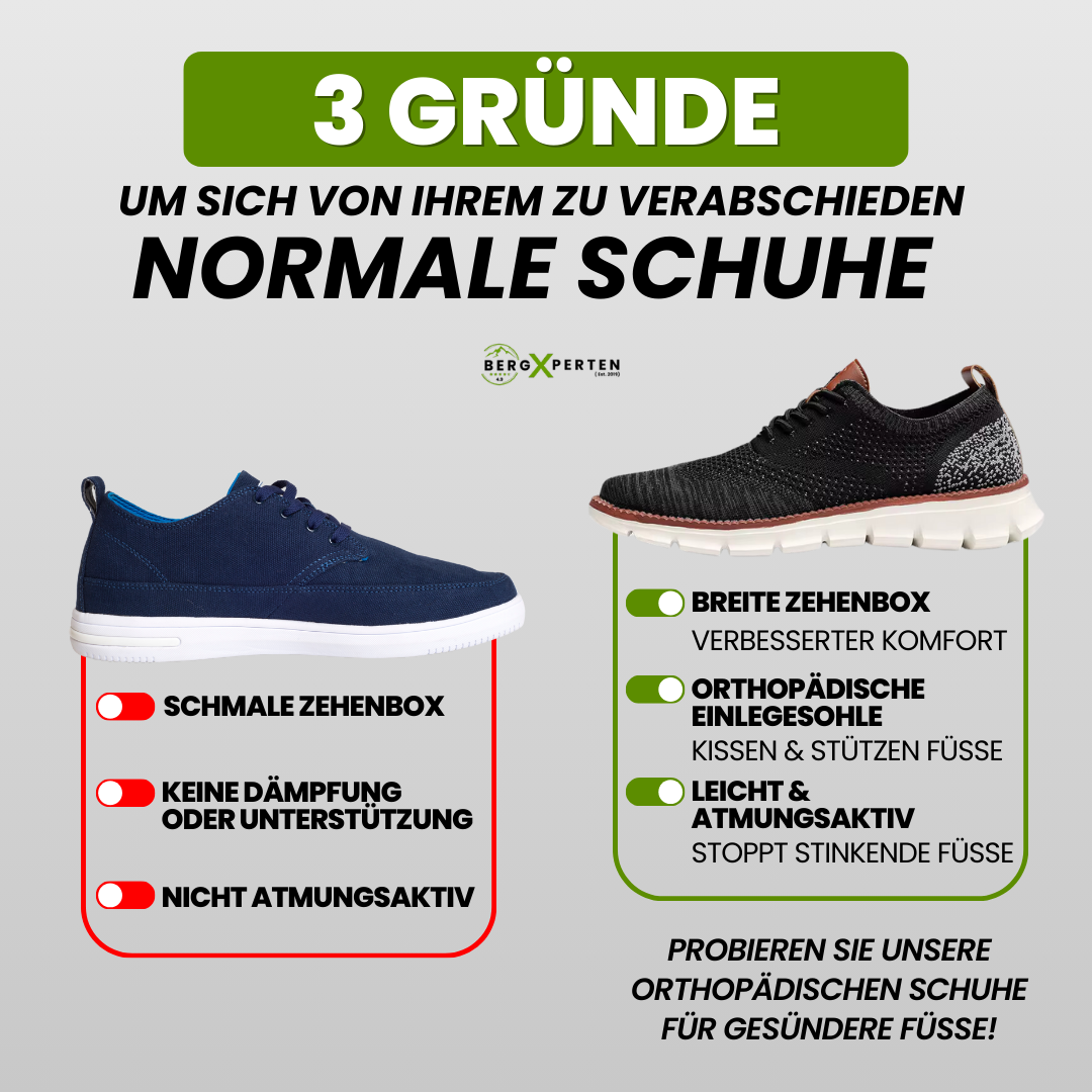 GRATIS UrbanX - ergonomische ultrabequeme Komfortschuhe - das Original