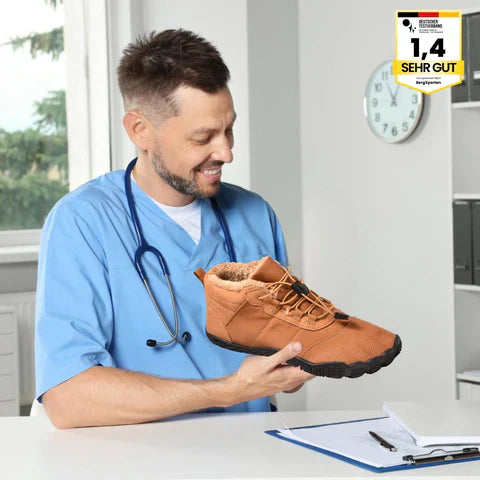 OrthoThermo – gefütterte, wasserabweisende Barfußschuhe
