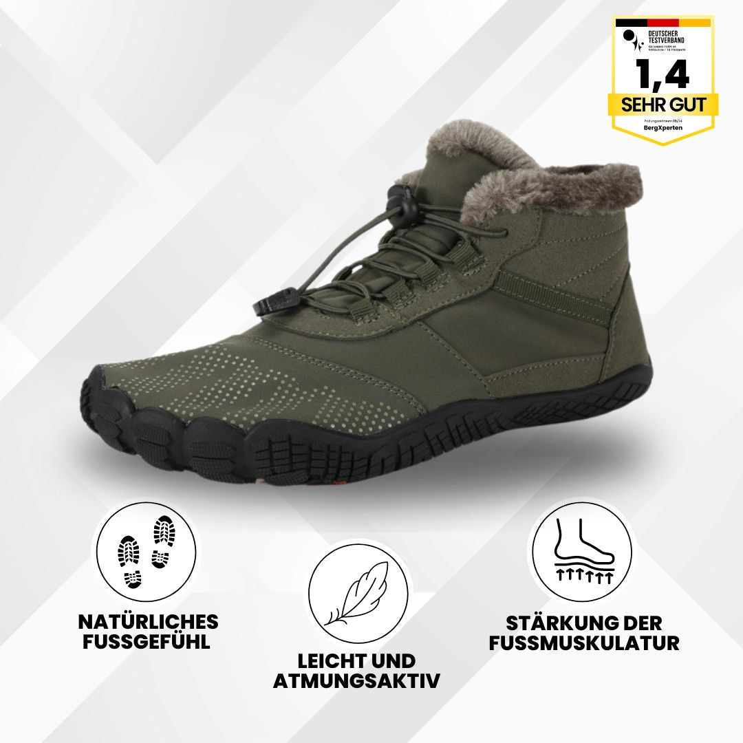 OrthoThermo – gefütterte, wasserabweisende Barfußschuhe