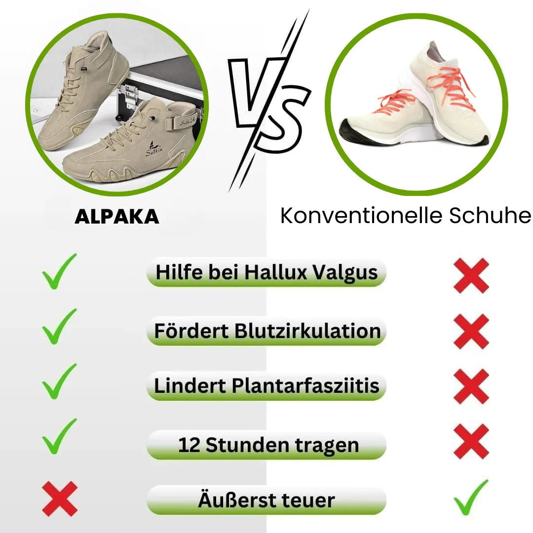 Alpaka – wasserdichte Leder-Barfußschuhe