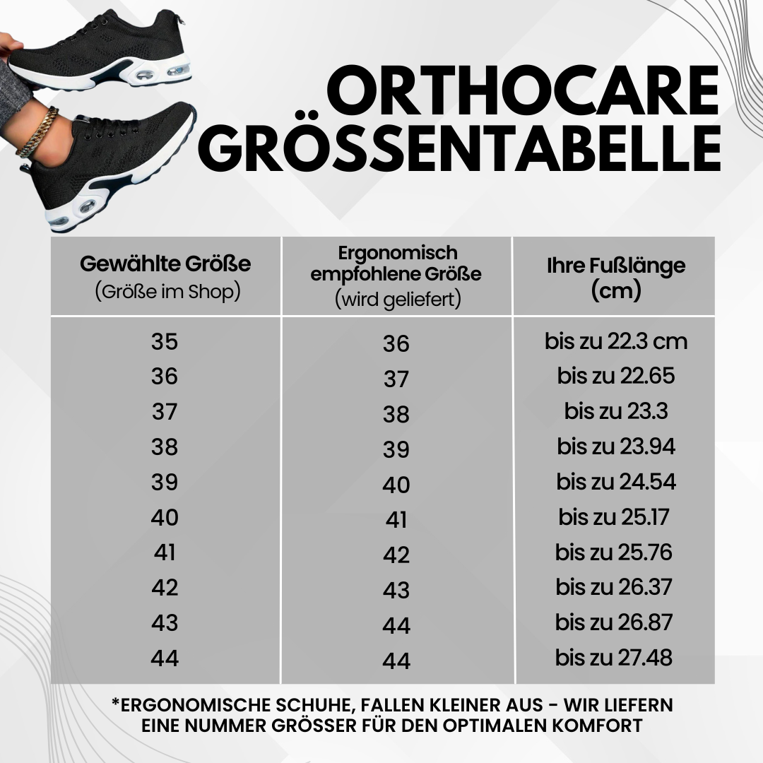 GRATIS OrthoCare - ergonomische Schmerzlinderungs-Schuhe