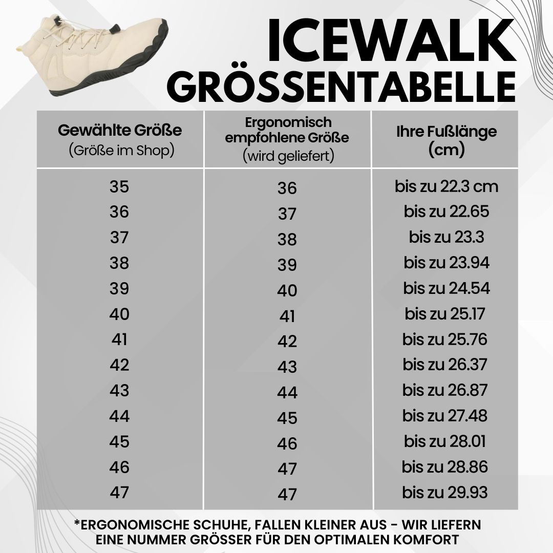IceWalk – wasserfeste Thermo-Barfußschuhe