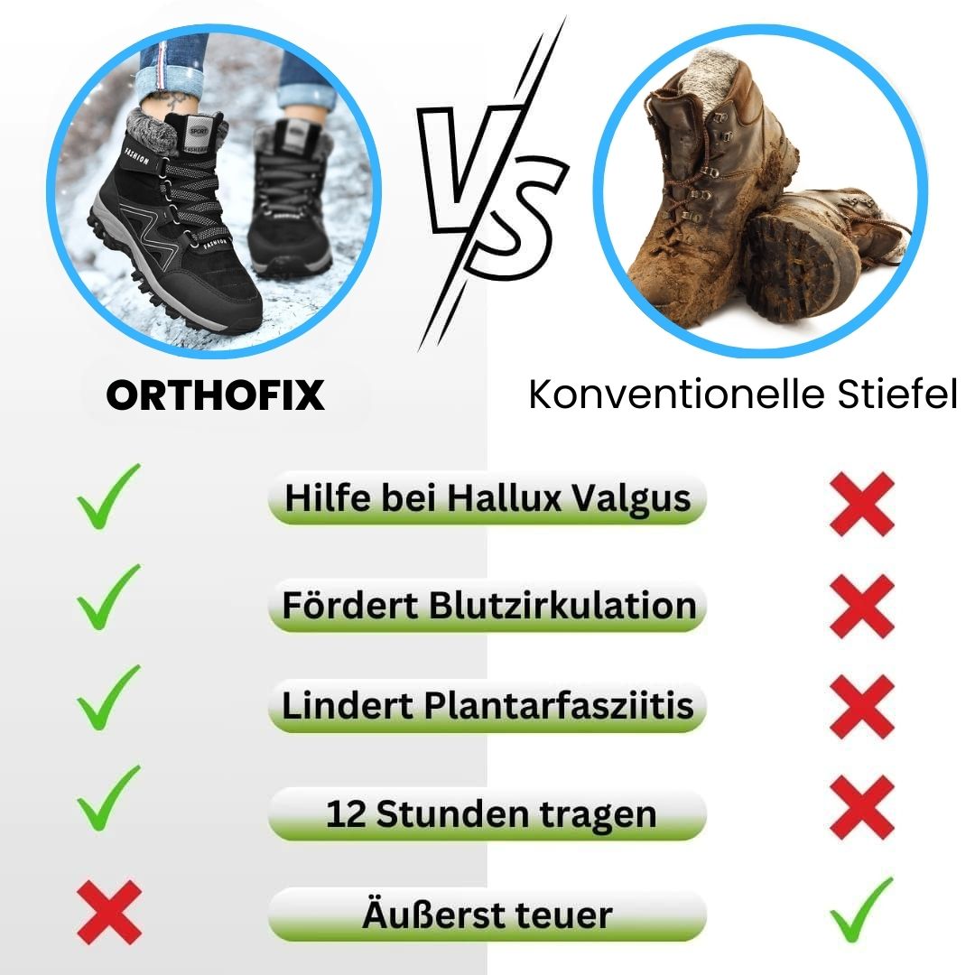 OrthoFix – ergonomischer Komfortschuh für Herbst/Winter