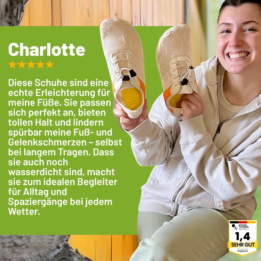 FreeStep – wasserdichte, ergonomische Barfußschuhe