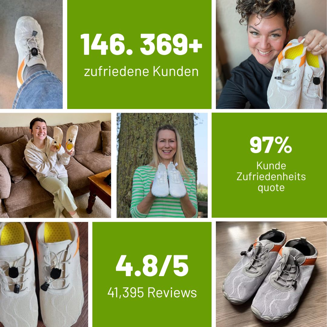 FreeStep – wasserdichte, ergonomische Barfußschuhe