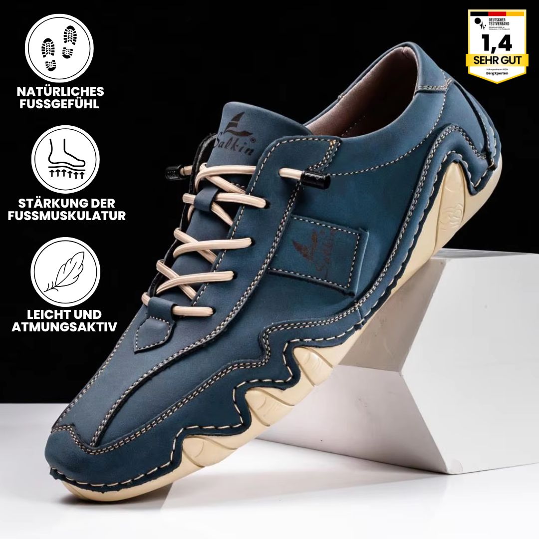 OrthoActive – wasserdichte Leder-Barfußschuhe