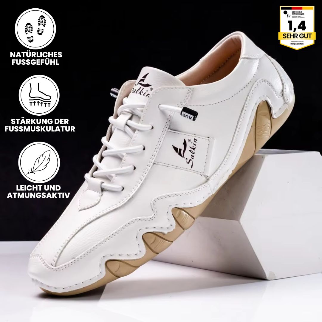 OrthoActive – wasserdichte Leder-Barfußschuhe
