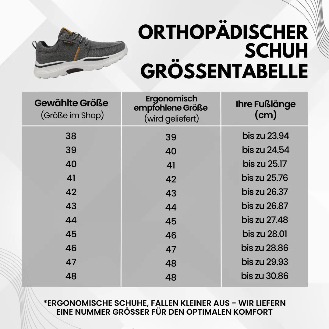 Unisex Ortho – orthopädische Komfortschuhe