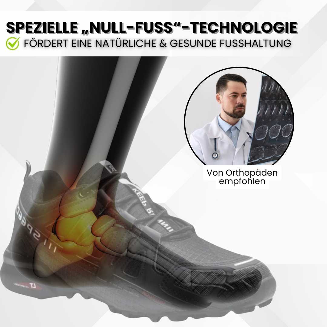 OrthoTrekking™ – Ergonomischer, Schmerzlindernder Wanderschuh