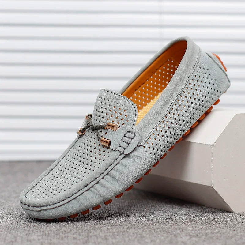 GIANNI™ – PERFORIERTE LEDERLOAFERS