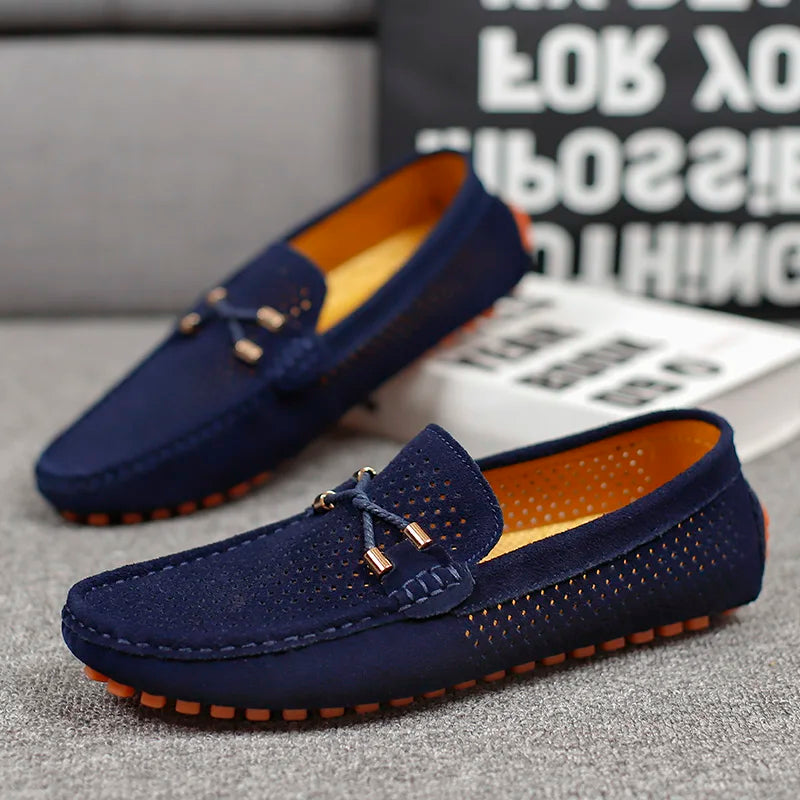 GIANNI™ – PERFORIERTE LEDERLOAFERS