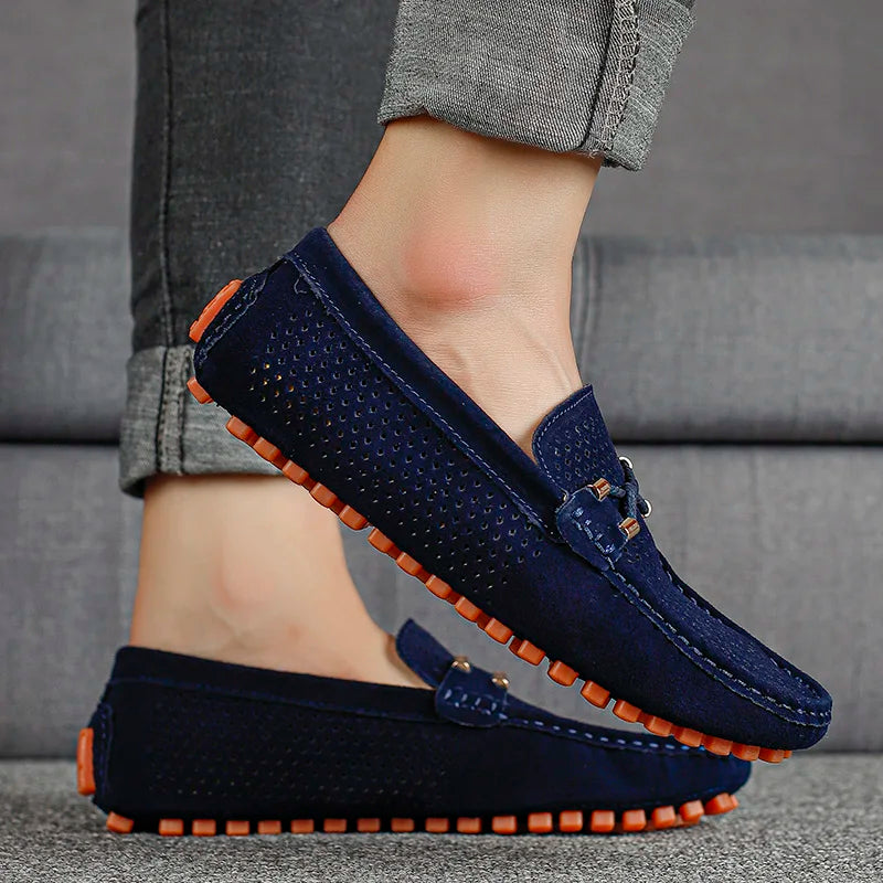 GIANNI™ – PERFORIERTE LEDERLOAFERS