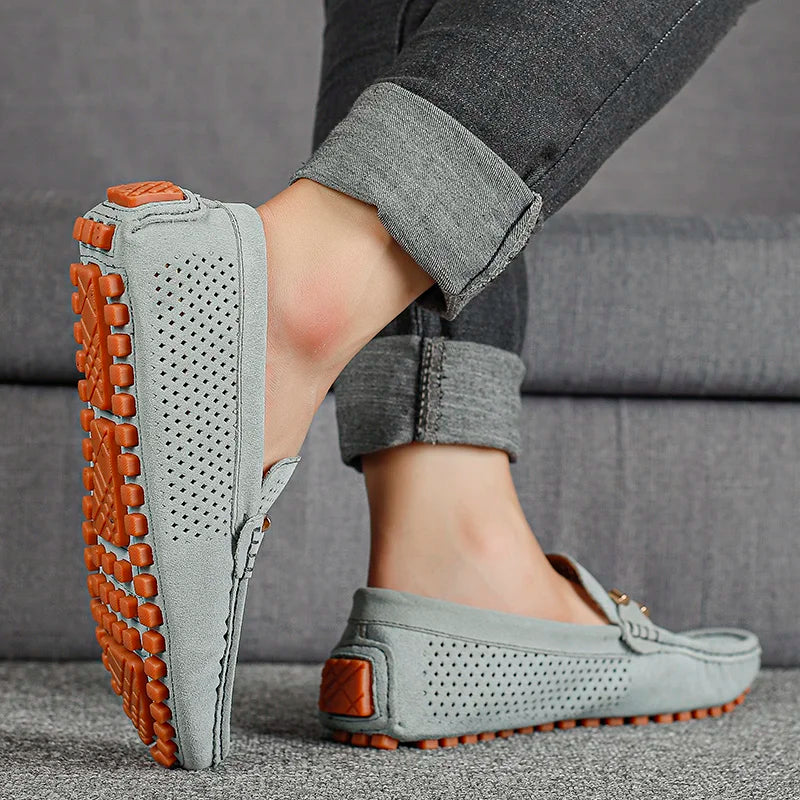 GIANNI™ – PERFORIERTE LEDERLOAFERS