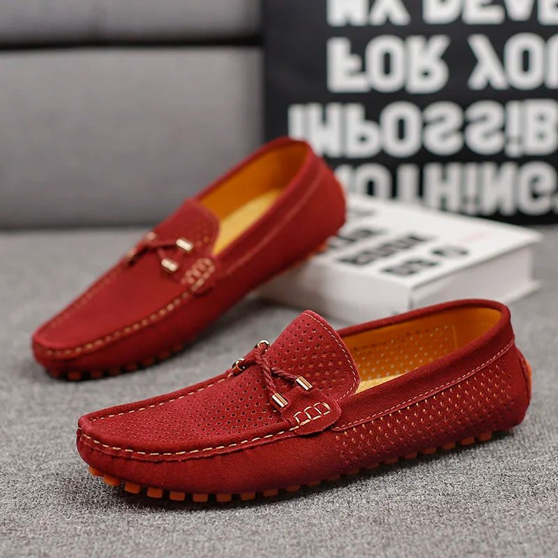 GIANNI™ – PERFORIERTE LEDERLOAFERS