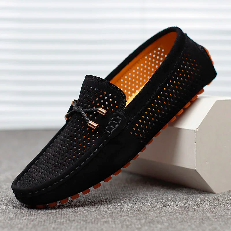 GIANNI™ – PERFORIERTE LEDERLOAFERS