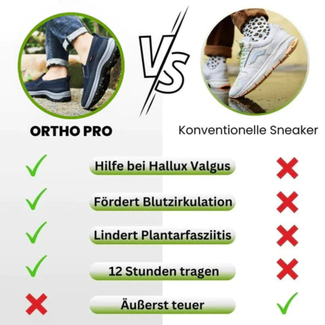 Ortho Pro - ergonomischer Schuh für Schmerzlinderung