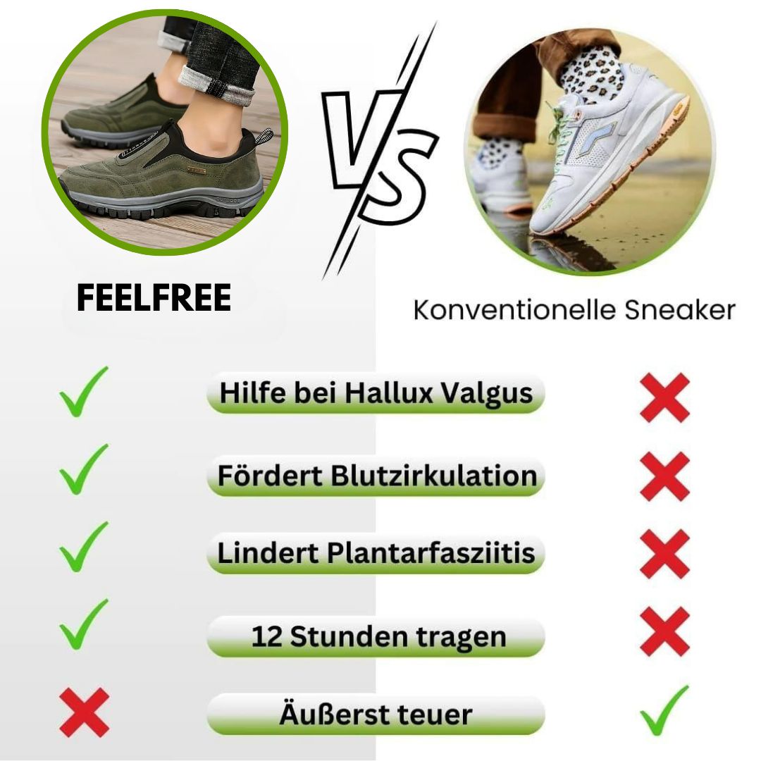 FeelFree – wasserdichter Unisex-Komfortschuh