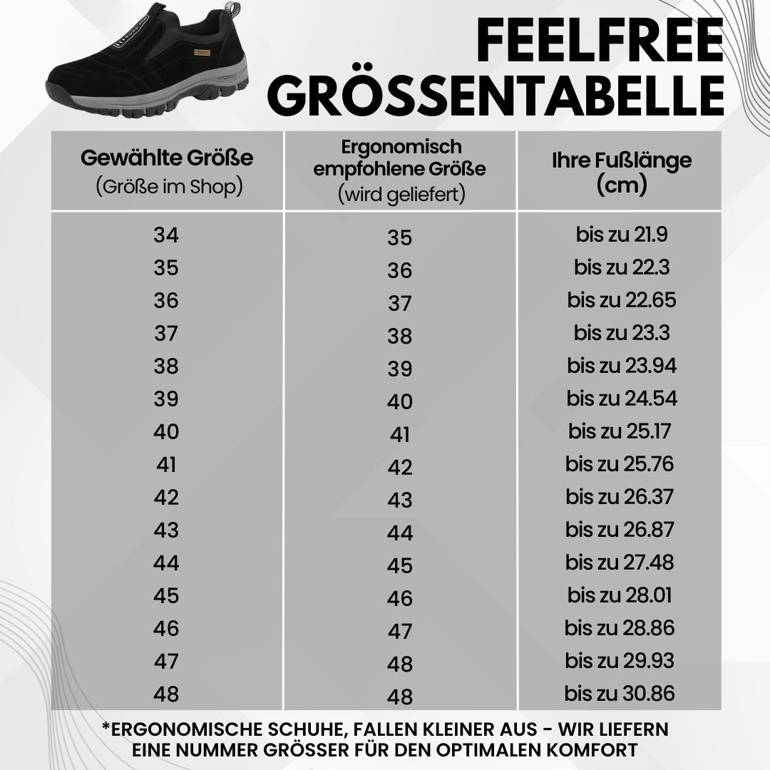FeelFree – wasserdichter Unisex-Komfortschuh