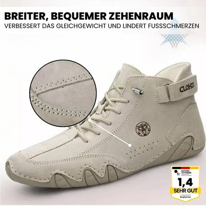 OrthoFree – wasserdichte Leder-Barfußschuhe