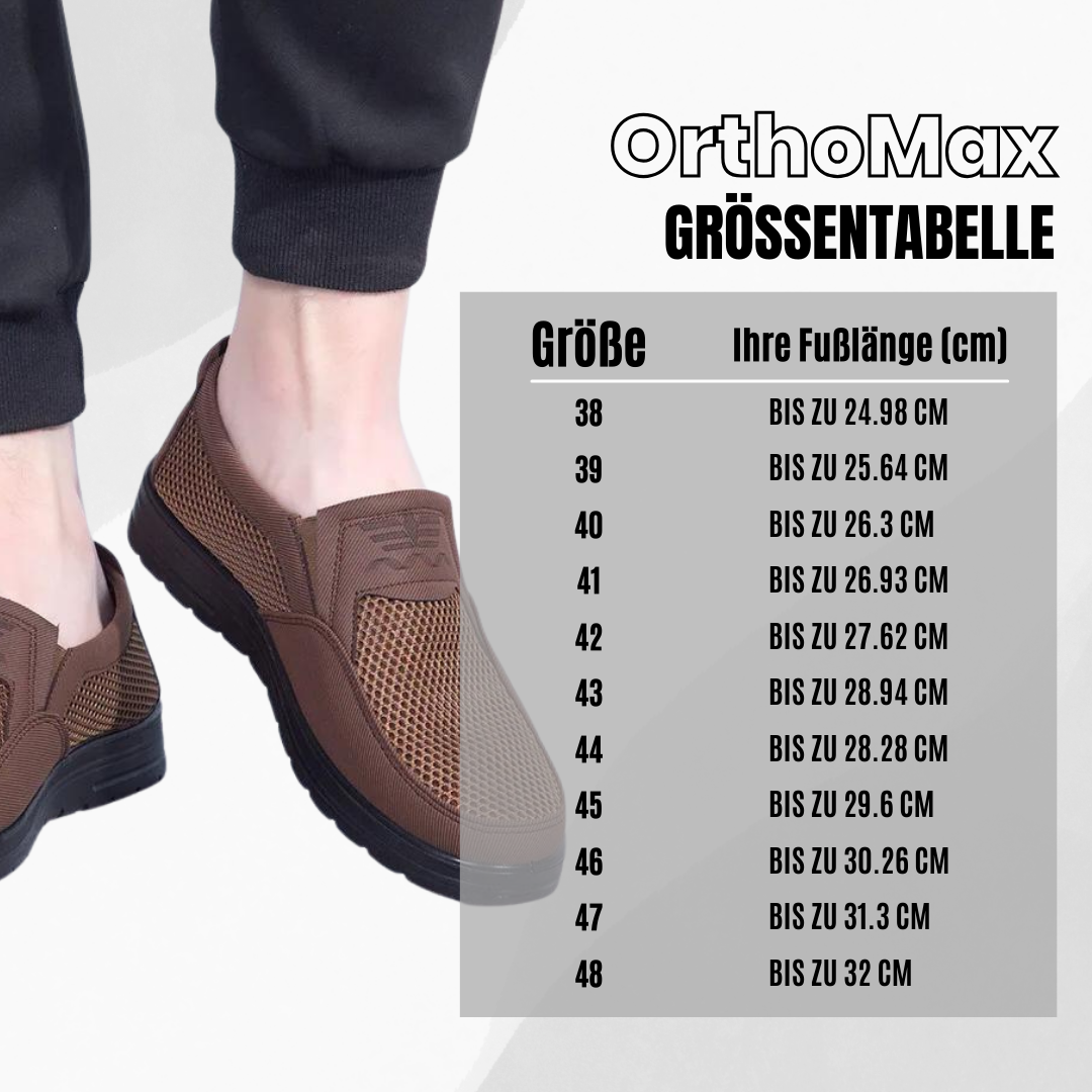 OrthoMax – atmungsaktiver Unisex-Komfortschuh