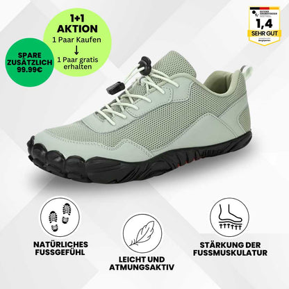 GRATIS EarthWalk - orthopädischer & wasserdichter Barfußschuh für Herbst und Winter