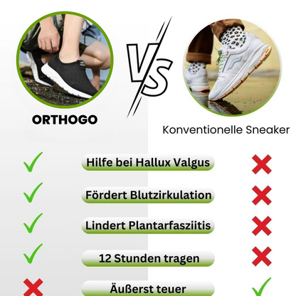 OrthoGo – Federleichte Orthopädische Schuhe