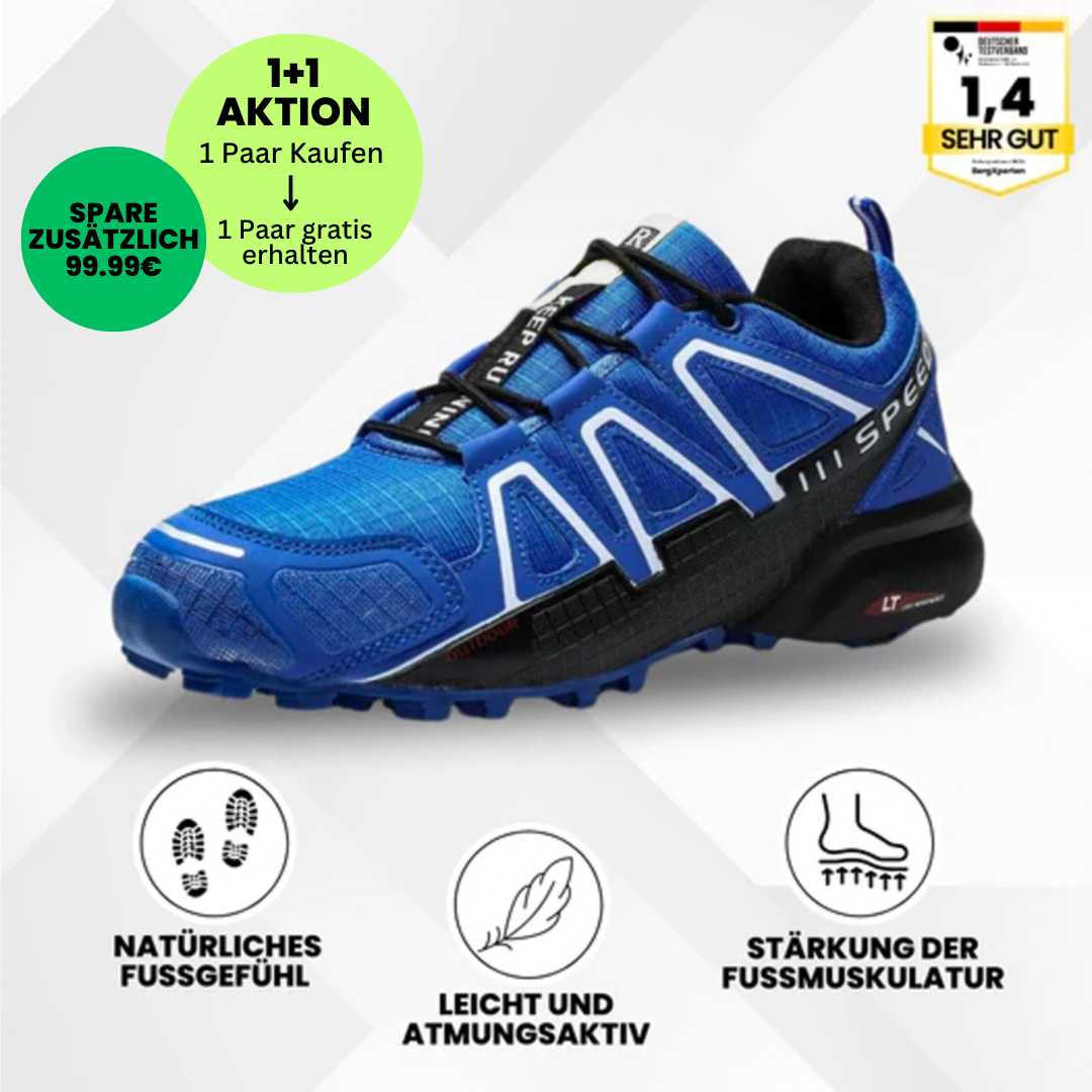 GRATIS OrthoTrekking IV - ergonomische schmerzlindernde Trekking u.- Wanderschuhe (2025)