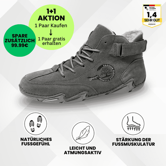 GRATIS FeelFree – ergonomische, schmerzlindernde & wasserdichte Barfußschuhe