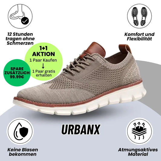 GRATIS UrbanX - ergonomische ultrabequeme Komfortschuhe - das Original
