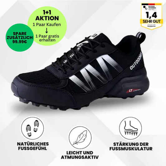 GRATIS OrthoTrekking Soft - extrem bequeme & schmerzlindernde Trekking u.- Wanderschuhe - UltraSoft